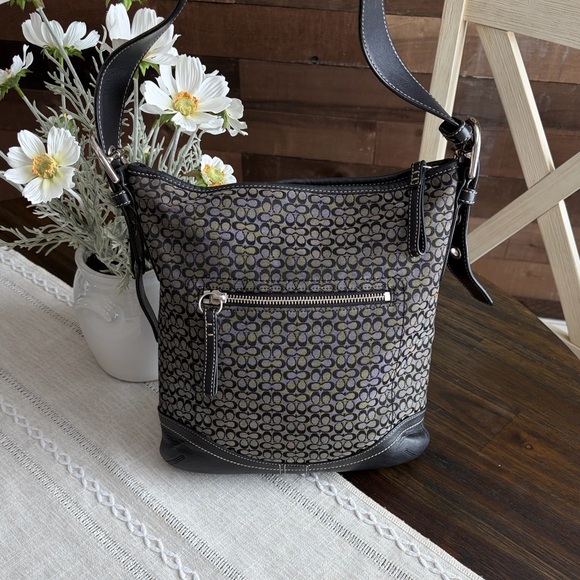 Coach mini C SoHo Signature Canvas Crossbody - Picture 2 of 12